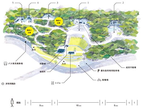 白虎洞|園内MAP